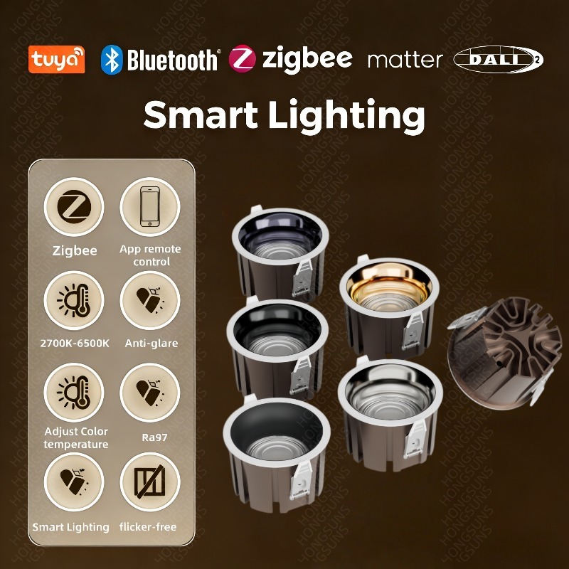 Smart Home Living Room - Tuya Zigbee/ BLE/ Matter/ DALI/ 3