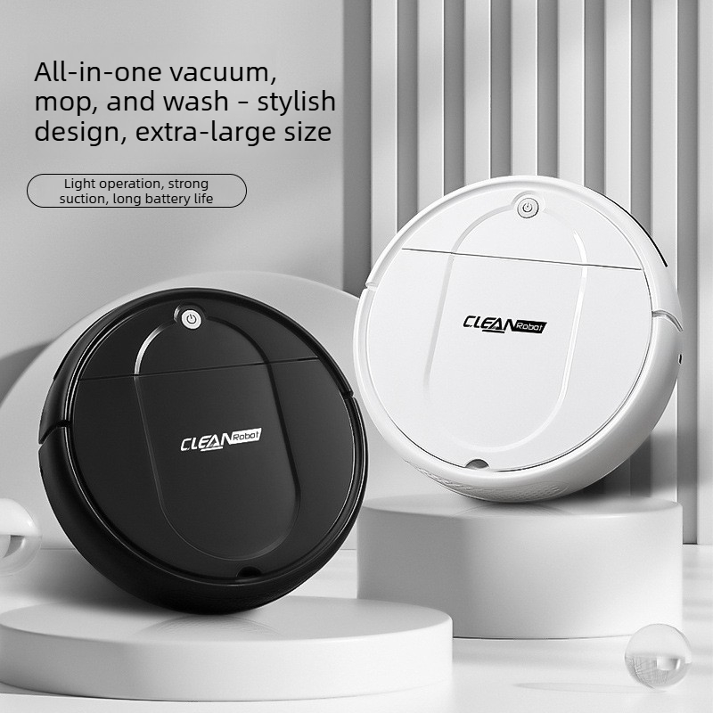 Smart Home Living Room - Rechargeable Smart Vacuum Cleaner 3‑in‑1 Sweep