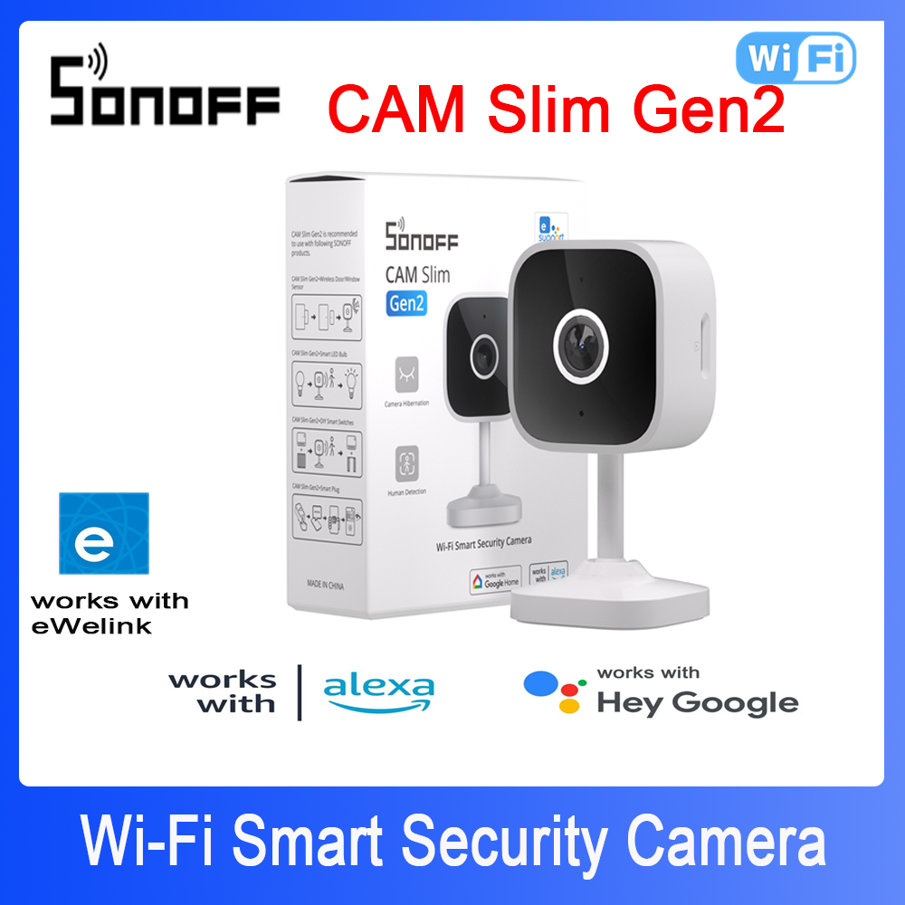 Smart Home Cctv - SONOFF CAM Slim Gen2 WiFi Smart
