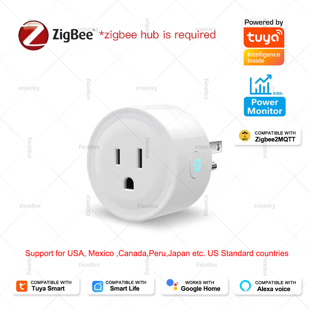 Tuya 16A Smart Plug Zigbee Soc - Smart Home Japan review and price