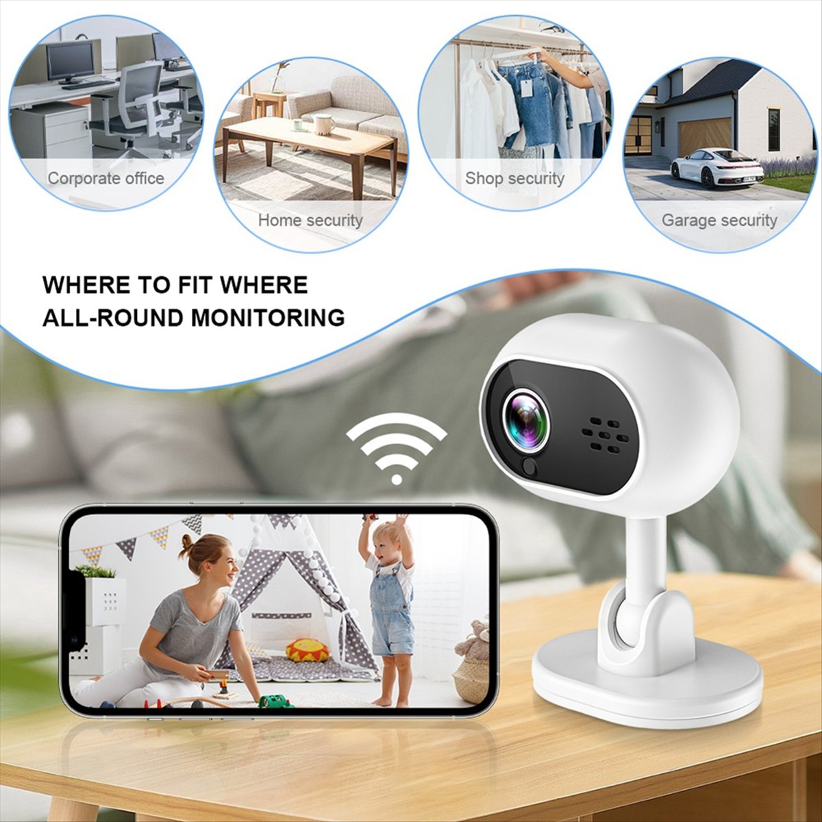 A4 1080P Smart Mini Wifi IP Ca - Smart Home Cctv review and price