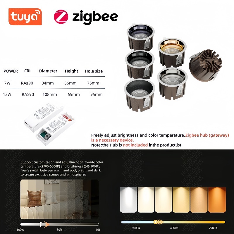 Tuya Zigbee/ BLE/ Matter/ DALI - Smart Home Living Room review and price