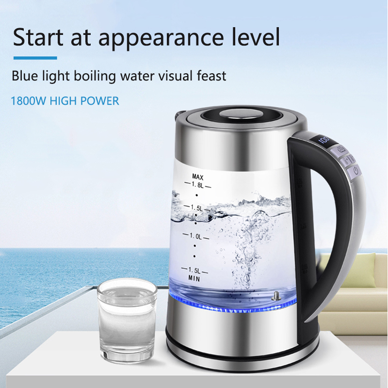 Smart Thermostatic Glass Elect - Home Smart Kettle review and price