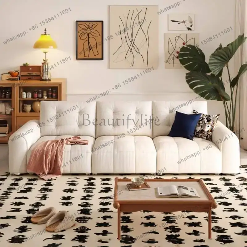 Open Nordic White Living Room  - Smart Home Living Room review and price