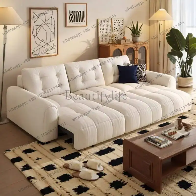 Open Nordic White Living Room  - Smart Home Living Room review and price