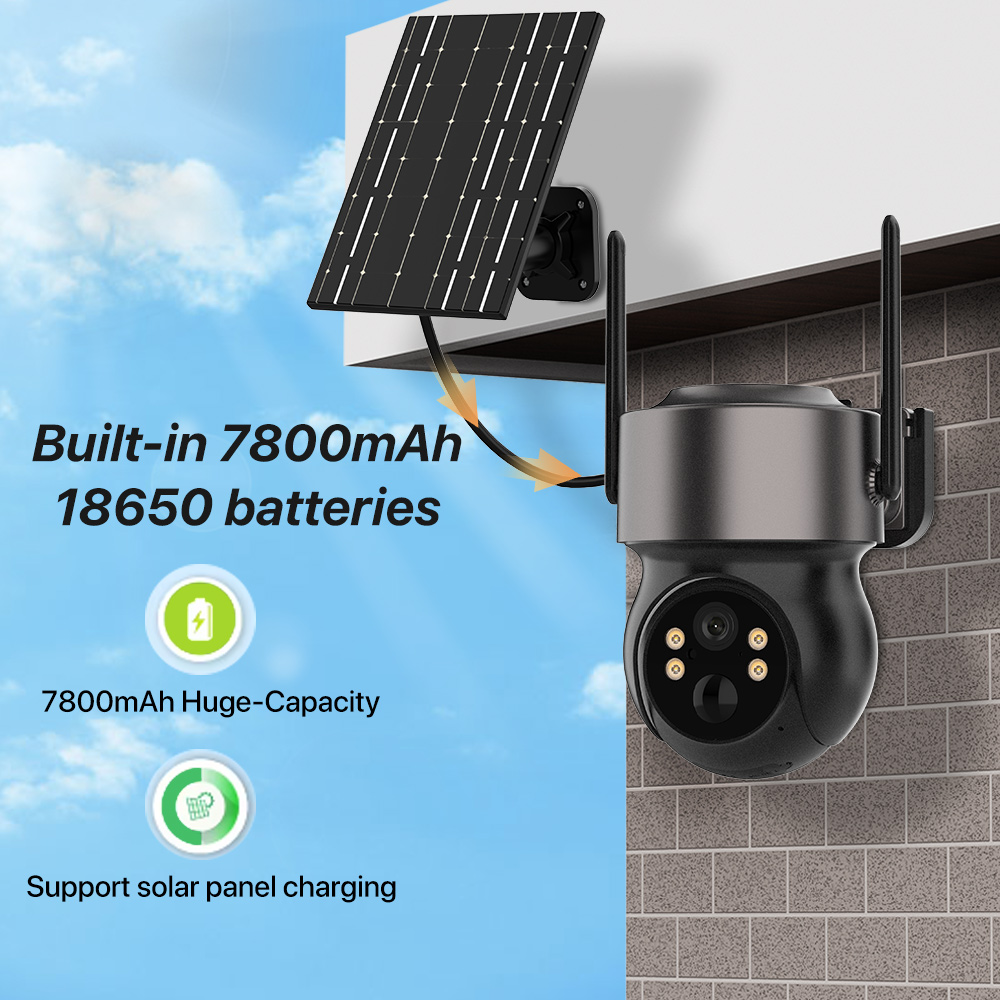 4MP 4G SIM Solar Battery Power - Smart Home Cctv review and price