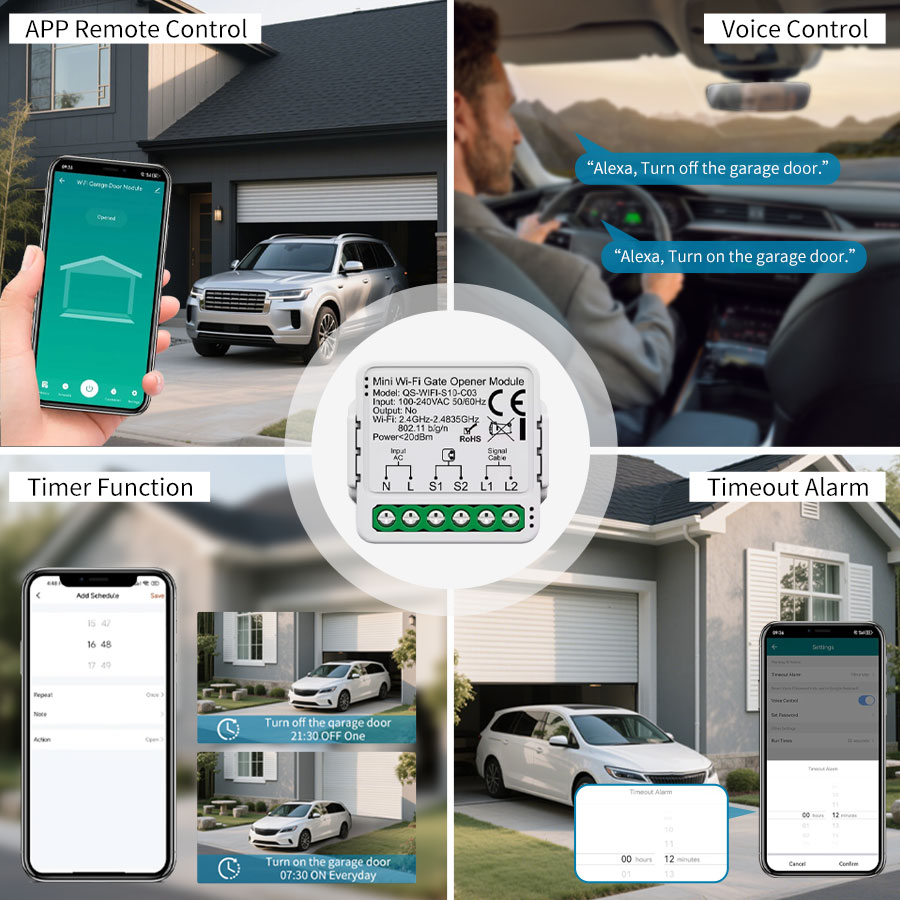 Tuya Smart WiFi or Zigbee Gara - Smart Home Yale review and price