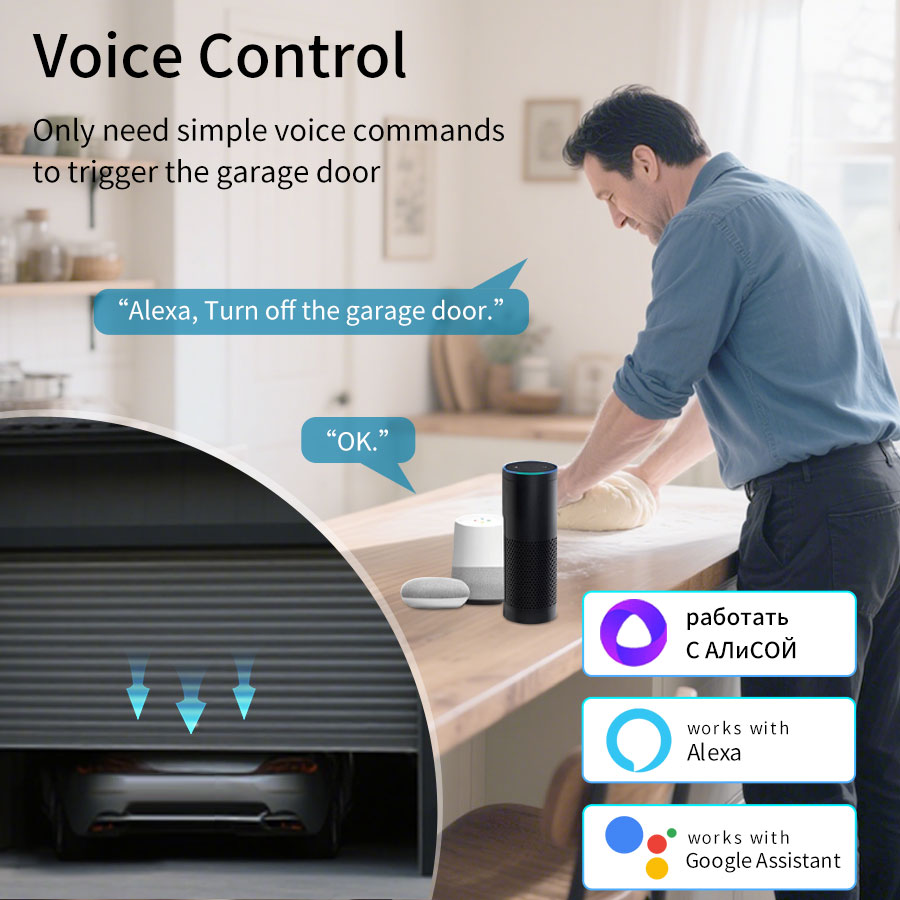Tuya Smart WiFi or Zigbee Gara - Smart Home Yale review and price