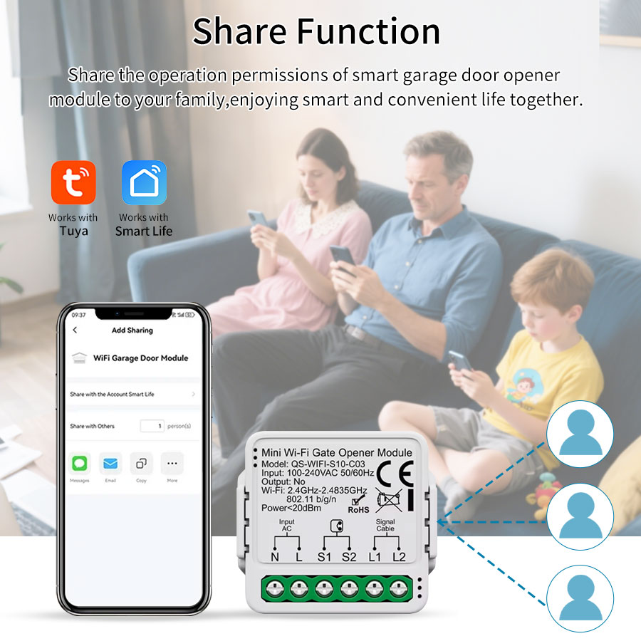 Tuya Smart WiFi or Zigbee Gara - Smart Home Yale review and price