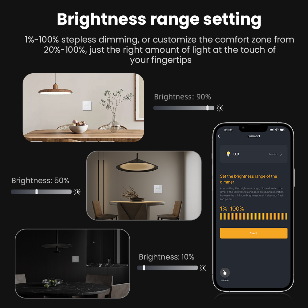 AVATTO WiFi 1/2 Gang Smart Dim - Smart Home Yale review and price