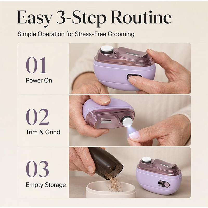 2-in-1 Smart Electric Nail Cli - Smart Home Uses review and price