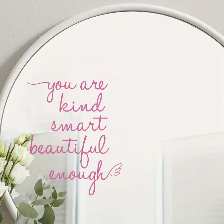 Inspirational Quote Mirror Dec - Smart Home Quotes review and price