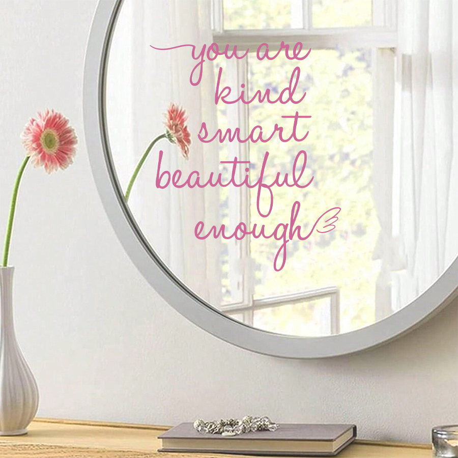 Inspirational Quote Mirror Dec - Smart Home Quotes review and price