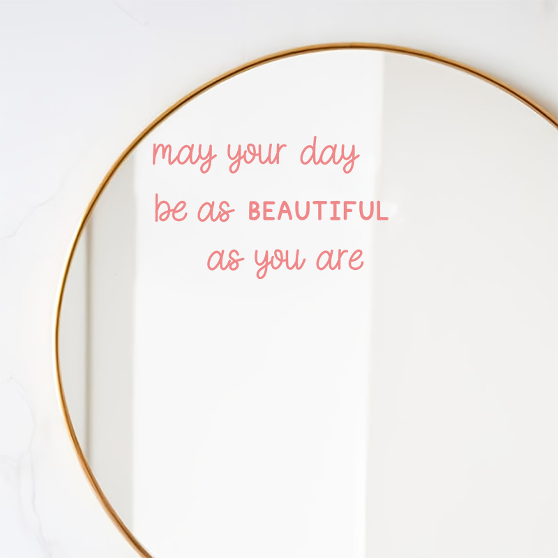 Inspirational Quote Mirror Dec - Smart Home Quotes review and price