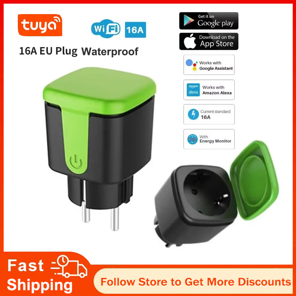 Tuya EU 16A WiFi Smart Waterpr - Smart Home Yale review and price