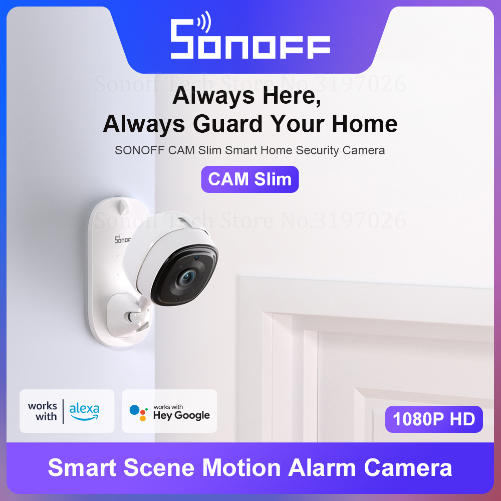 SONOFF 1080P HD Wi-Fi IOT Came - Smart Home Cctv review and price
