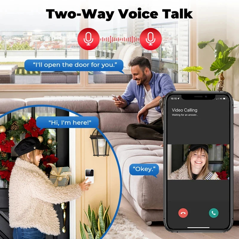 Smart Home WiFi Video Doorbell - Smart Home Cctv review and price
