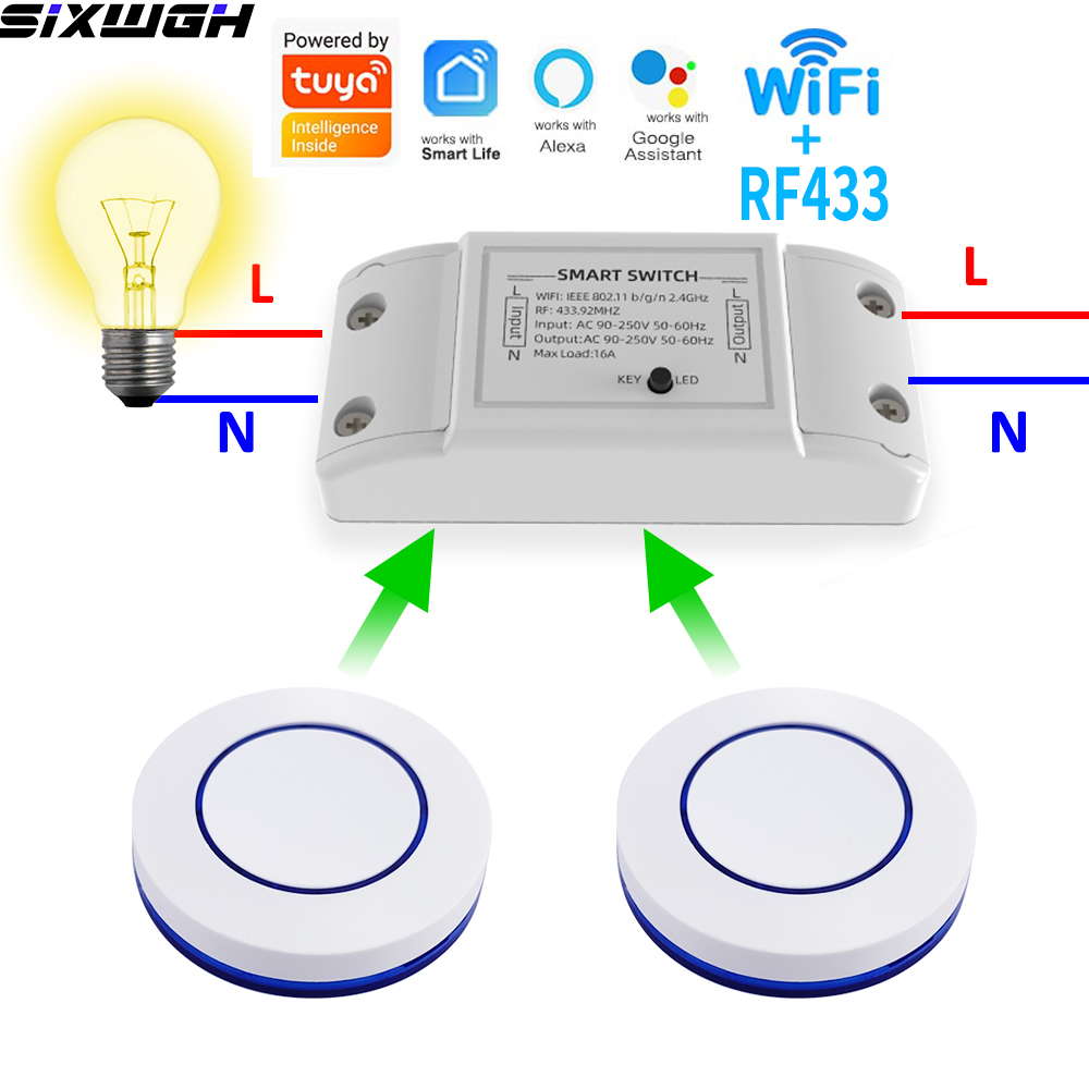 16A WiFi Tuya Smart Switch Wir - Smart Home Yale review and price