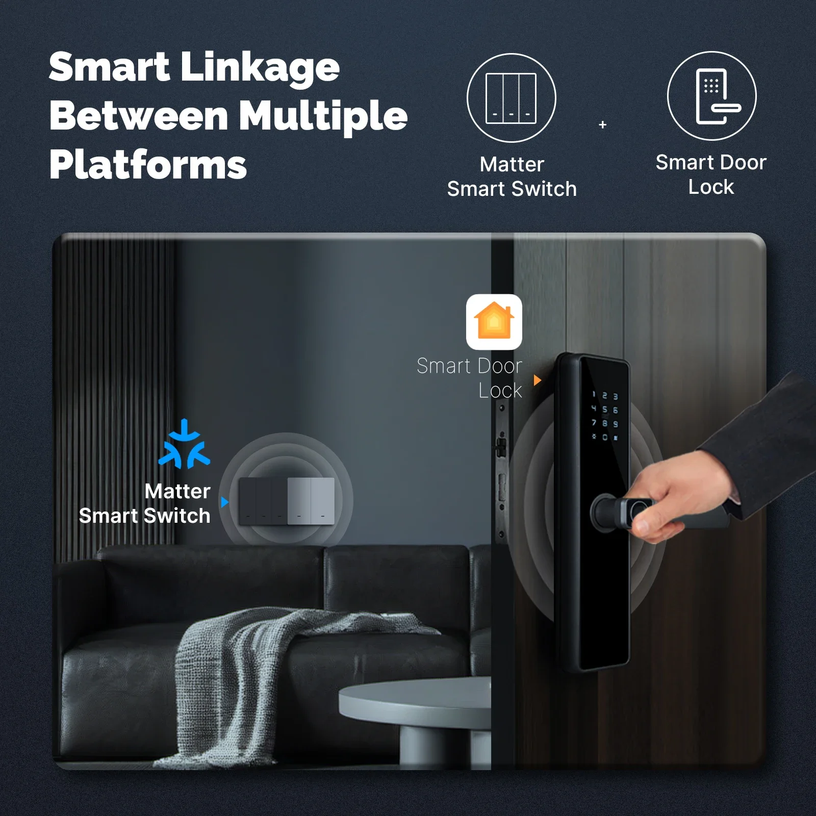 MOES Matter Tuya WiFi Smart Li - Smart Home Yale review and price