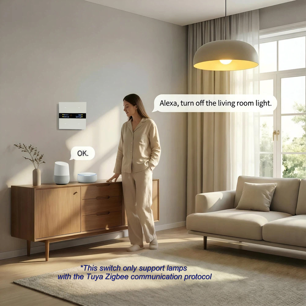 M8 Pro Zigbee Smart Switch Pan - Smart Home Yale review and price
