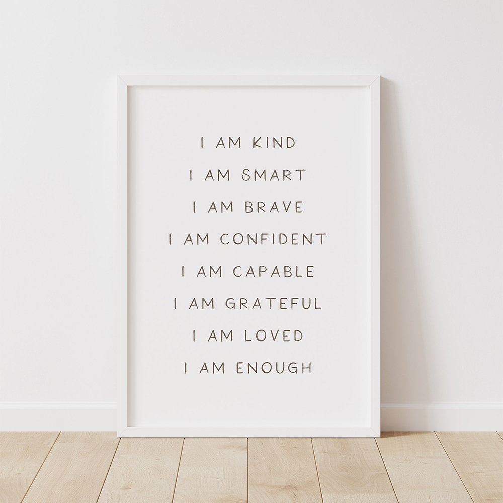 I am Kind Smart Loved Inspirat - Smart Home Quotes review and price