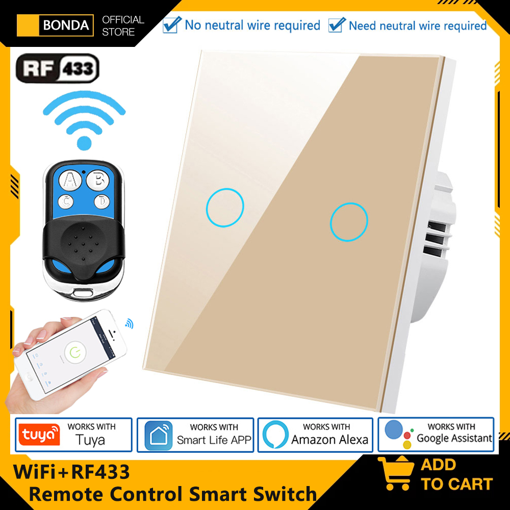 Tuya EU WiFi+RF433 Smart Remot - Smart Home Yale review and price