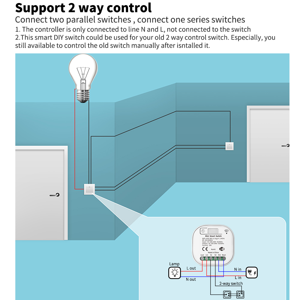 Tuya WiFi Smart Self-Powered L - Smart Home Yale review and price