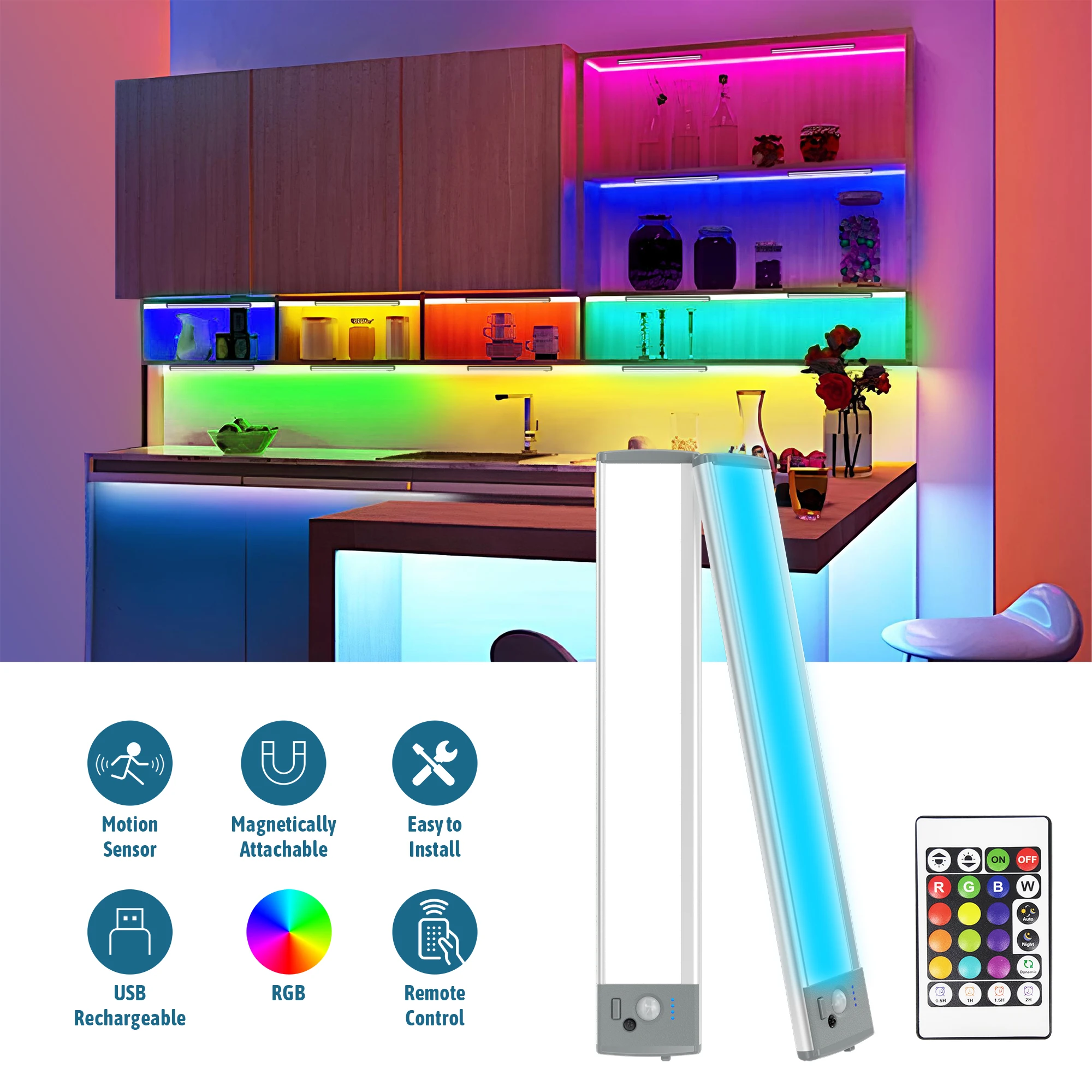 Smart Rechargeable Colorful Li - Smart Home Living Room review and price